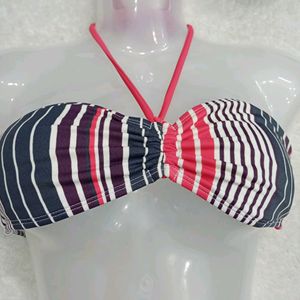 32 D Ribbon Look Bra