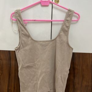 Zara fitted sleeveless top