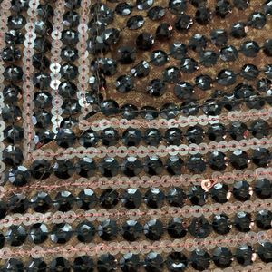 Brown Sequence Work Saree For Grabs