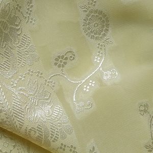 Cream Silk Saree