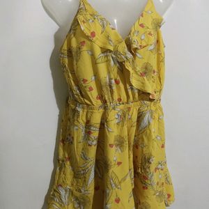 CUTE FLOWER PRINTED FROCK