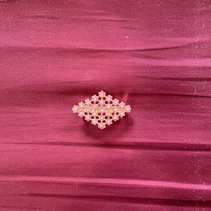 New Pink Studded Hair Clip