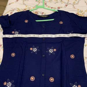 Short Kurti With 3/4th Sleeve