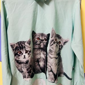 Cat Lovers’ High-Low Top