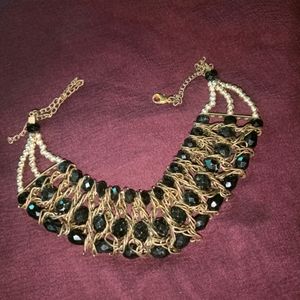 Black Moti Necklace