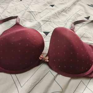 Hunkemoller Plunge Padded Bra - 34E