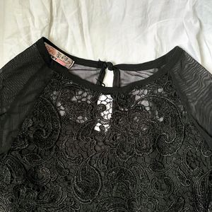 Sexy Black Lace Pary Dress