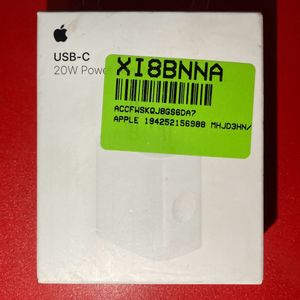 Apple 20W USB-C Power Adapter (for iPhone, iPad