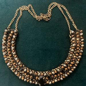 Black Beaded Necklace