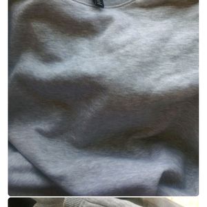 3 H&M Combos White Yale Sweatshirt,Black And Grey