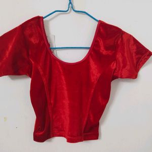 Blouse Stiched Red