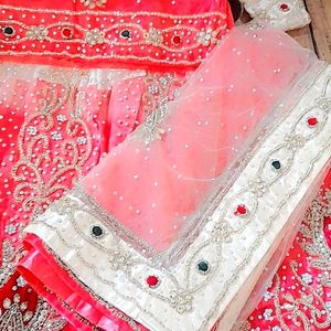 Bridal Lehnga Choli With Duptta