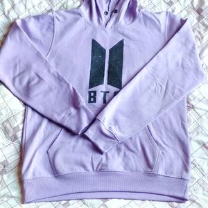 Women Printed Regular Fit Hoodie