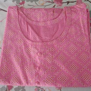 Pink Kurta