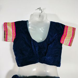 Tan With Navy Blue Skirt And Blouses (Women's)