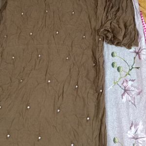 2 Kurthi,With Mirror Work