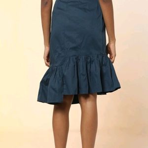 y2k asymmetric long skirt