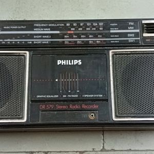 Vintage Boombox Philips D8060 MC Tape Cassette