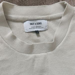 Only and Sons Low Shoulder Pull Over