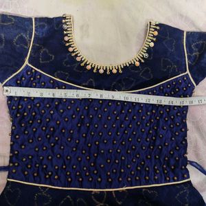 Navy Blue Colour Frock