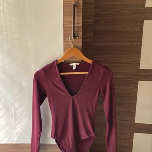 H&M V Neck Bodysuit