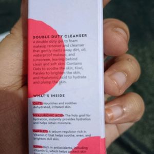 Sunscreen & Double Cleanser