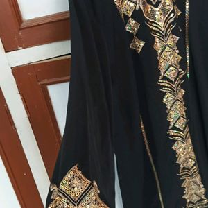 Black Abaya Strecheble