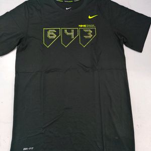 Nike BSBL Dri-fit Men's Size Medium T-Shirt Black