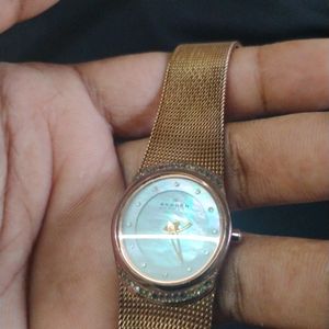 Skagen Rose Gold Ladies Watch