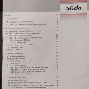 Introductory Macroeconomics Textbook For Class 12