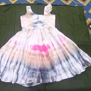 Home Stitched Frock Parfect For Summer