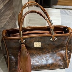 Handbag Medium Size Wenz Brand Brown Colour