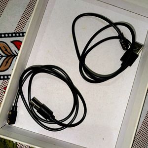 Pair Of 2 (Type C) Port & (POGO) pin Cable