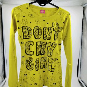 Full Sleeves Tshirt(Yellow)