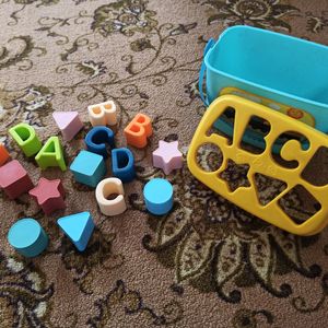 Baby and Toddler Plastic First Block Shapes