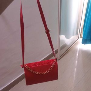 Red Colour Bag