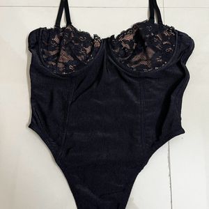 Black Lace Bodysuit