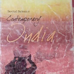 Class 10 Geography Contemporary India