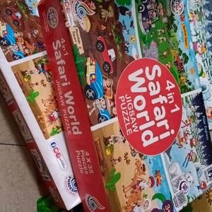 Set(4 In 1 Jigsaw Puzzle)