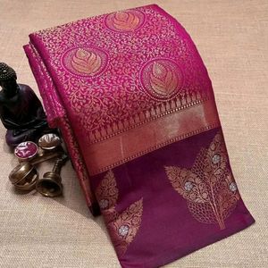 Karwa chauth Special Art Silk Saree With Blouse Pi