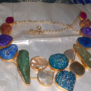 Grass Stone Party Jewellery