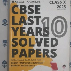 Oswaal Class X Previous 10 Years Questions 22-23