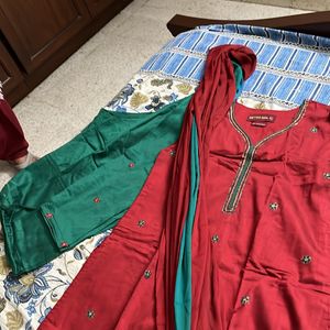 Churidhar Kurta Set with Dupatta