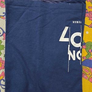 Being Human M Size Blue Colour Half Sleeve T Shirt