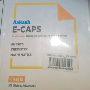 Aakash E-caps (Pcm) For Jee Main&Advanced