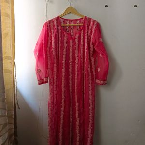 Sheer Long Kurti