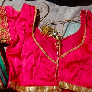 Bridal Lahnga Choli With Dupaatta  REDIMADE