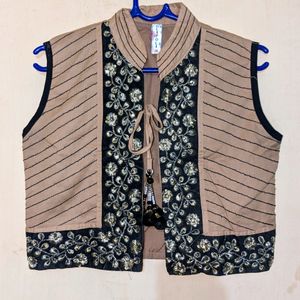 Jaipuri Embroidery Beautiful Shrug