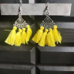 Yellow Tassels Drops