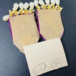 Fabric Fancy Earrings